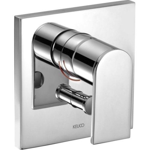 Keuco - Edition 300 Single Lever Bathtub Mixer With Square Cover
