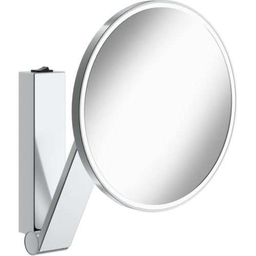 Keuco - Ilook-Move Cosmetic Mirror Wall Mounted Round With Light