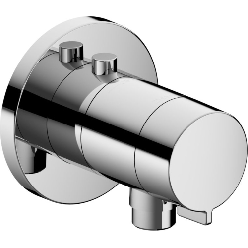 Keuco - Ixmo Solo Thermostatic Mixer Shower Hose Wall Outlet/Round