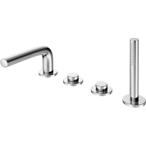 Keuco - Edition 400 Rim Mounted 4-Hole Bathtub Mixer Extension 220mm
