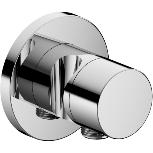 Keuco - Ixmo 2-Way Stop & Diverter Valve Conc, W/Wall Outlet Round