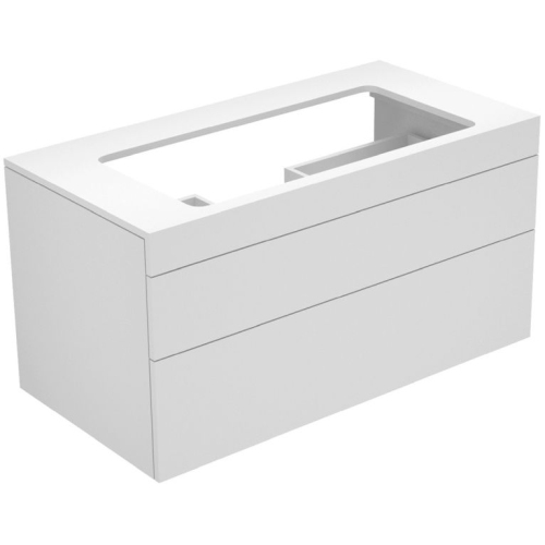 Keuco - Edition 400 Vanity Unit Without TH, 2 Drawers 1050x546x535mm