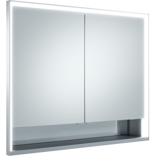 Keuco - Royal Lumos Mirror Cabinet 2 Door, Recessed 900x735x165mm