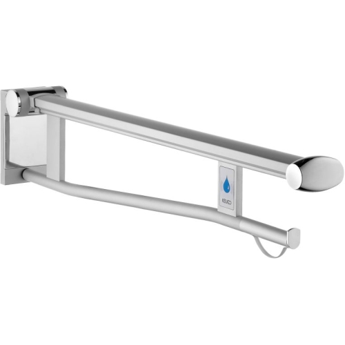 Keuco - Plan Care Pivoted Supp Rail For WC W/Batt Driven Push Button