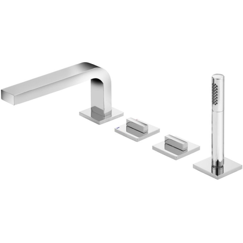 Keuco - Edition 11 Rim Mounted 4-Hole Bathtub Mixer Extension 180mm