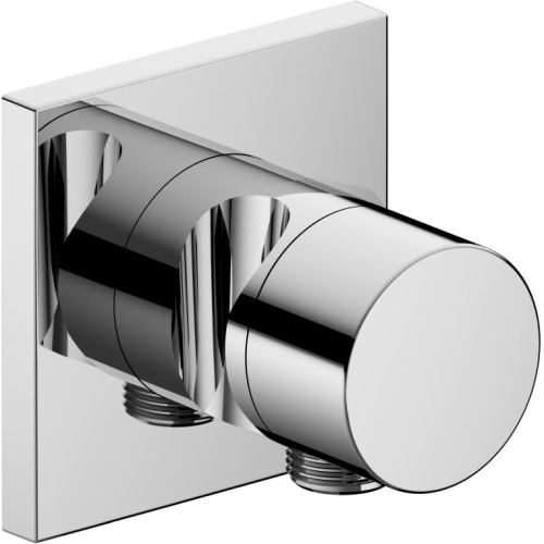Keuco - Ixmo 2-Way Stop & Diverter Valve Conc, W/Wall Outlet Square