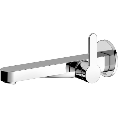 Keuco - Ixmo Flat Single Lever Basin Mixer W/Mtd, Round Ext 225mm