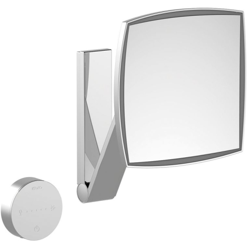 Keuco - Cosmetic Mirror Ilook Move Wall Mounted Square With Light