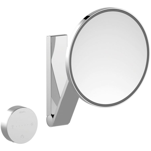 Keuco - Cosmetic Mirror Ilook Move Wall Mounted Round/With Light