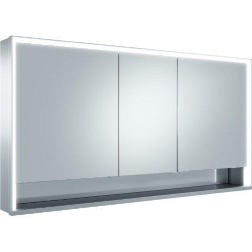 Keuco - Royal Lumos GB Mirror Cabinet 3 Door 1400 x 735x165mm