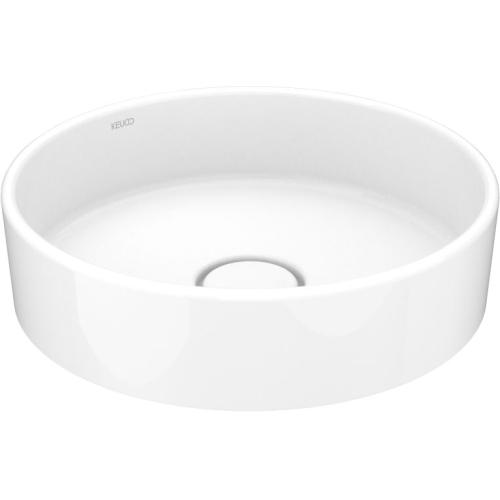Keuco - Stageline Ceramic Washbasin Round Without Tap Hole D: 400mm