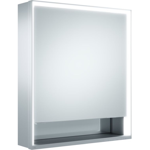 Keuco - Royal Lumos GB Mirror Cabinet 1 Door, RH Hinge 650x735x165mm