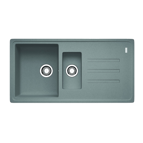 Tuscan Maranella 1.5b Stone Grey Sink Reversible