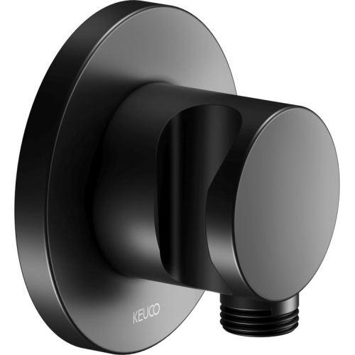 Keuco - Ixmo Wall Outlet For Shower Hose W/Hand Shower Holder Round