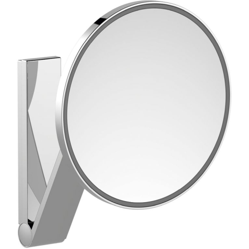 Keuco - Cosmetic Mirror Ilook Move Wall Mounted Round/With Light