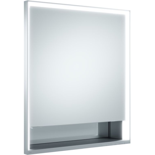 Keuco - Royal Lumos GB Mirror Cab Rec'sd RH Hinge, Dali 650x735x165