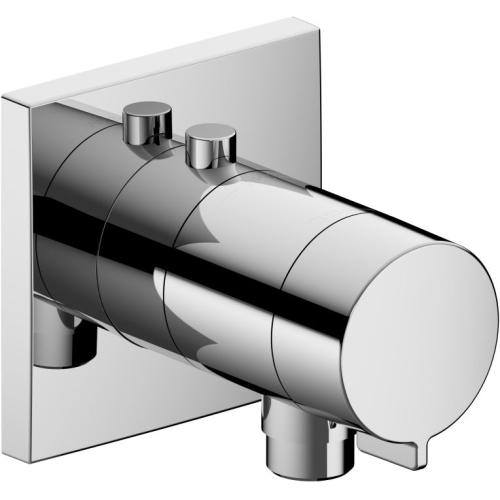 Keuco - Ixmo Solo Thermostatic Mixer Shower Hose Wall Outlet/Square