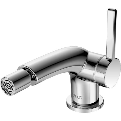 Keuco - Edition 400 Single Lever Bidet Mixer With Pop-Up Waste