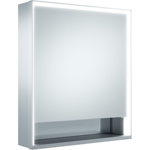 Keuco - Royal Lumos GB Mirror Cabinet 1 Door, LH Hinge 650x735x165mm