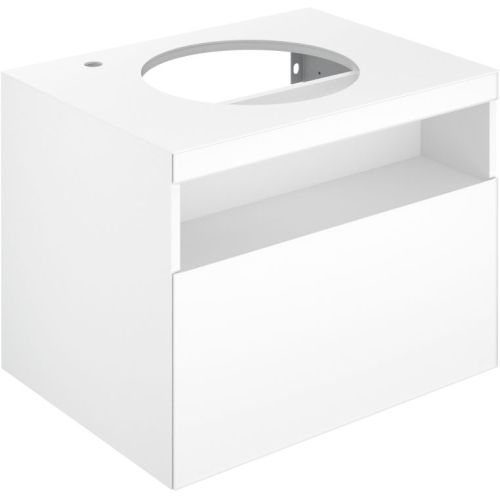 Keuco - Stageline Vanity Unit W/Drawer, TH Left Illum, 650x550x490mm